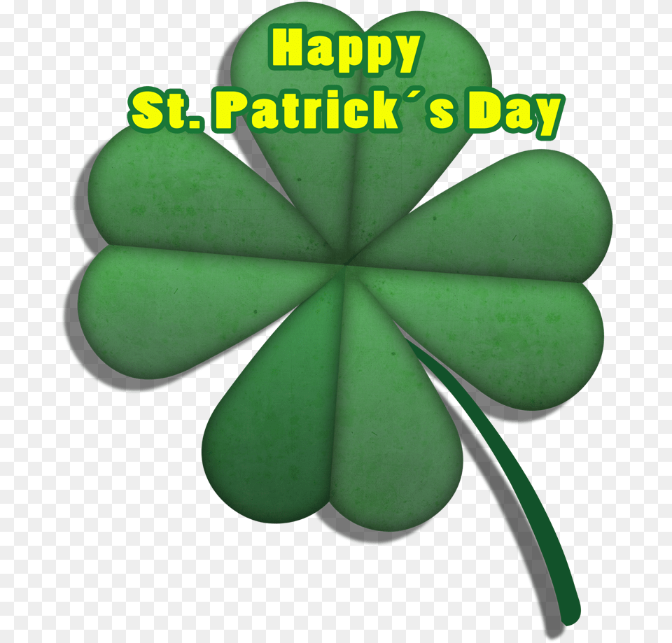 Happy St Patrick S Day Shamrock, Leaf, Plant, Green Png