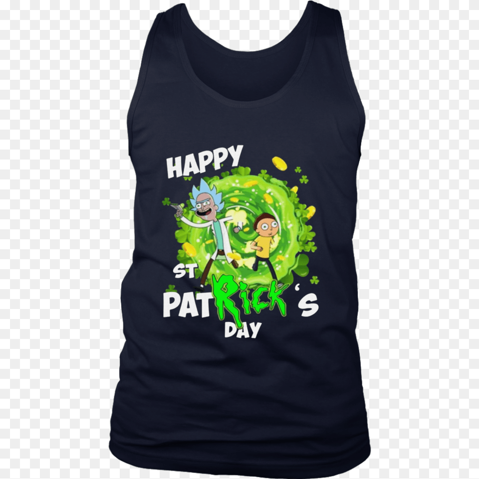 Happy St Patrick S Day Shirt Rick And Morty Rick And Morty Kids Shirt, Clothing, T-shirt, Tank Top, Baby Free Png Download