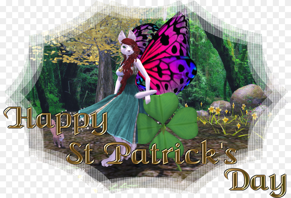 Happy St Patrick39s Day Floral Design Free Png