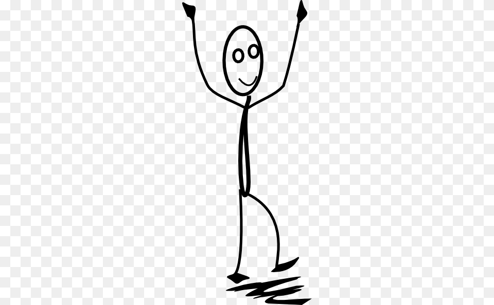 Happy Stickman, Cutlery, Spoon, Stencil, Art Free Png Download