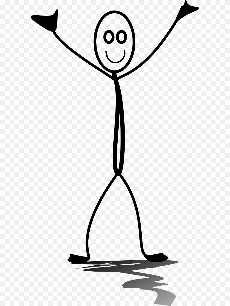 Happy Stickman Background, Silhouette, Outdoors, Nature, Water Free Transparent Png