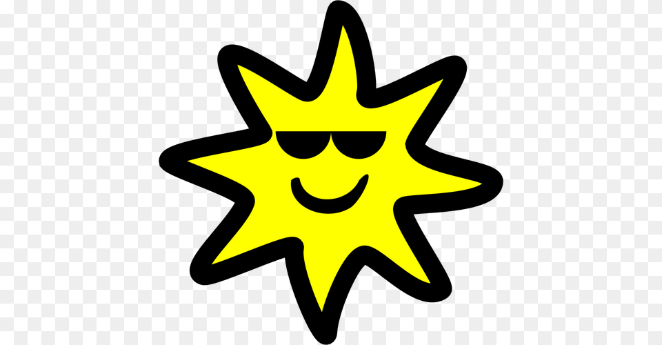 Happy Sun, Logo, Symbol, Star Symbol, Animal Png Image