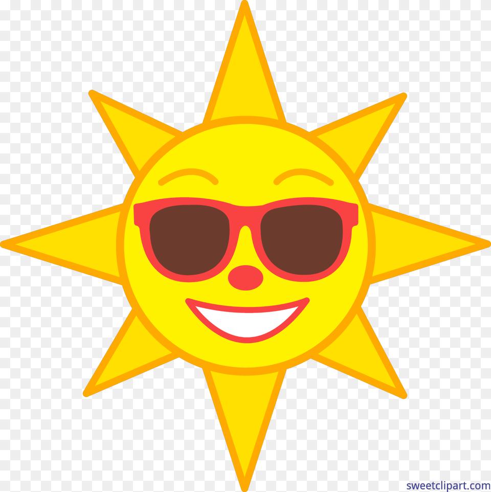 Happy Sun Clip Art, Star Symbol, Symbol, Nature, Outdoors Free Transparent Png