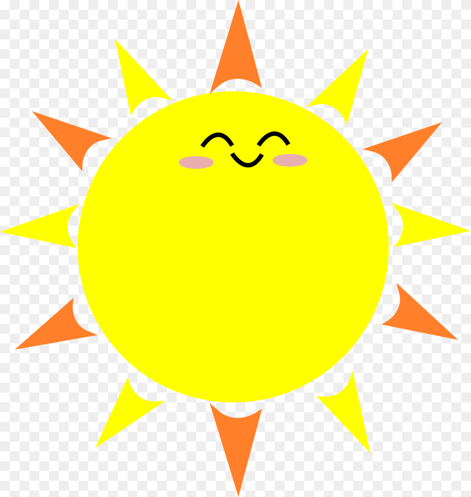 Happy Sun Clipart, Nature, Outdoors, Sky, Animal Free Png Download