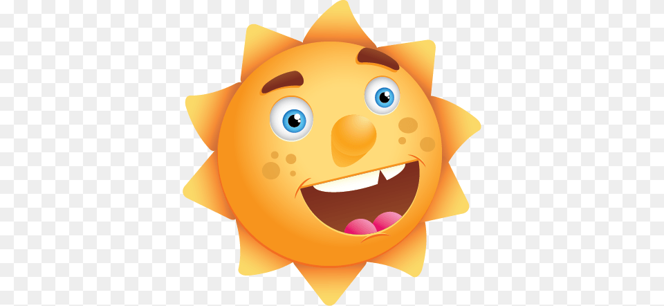 Happy Sun Sun Animation No Background, Face, Head, Person, Baby Png Image