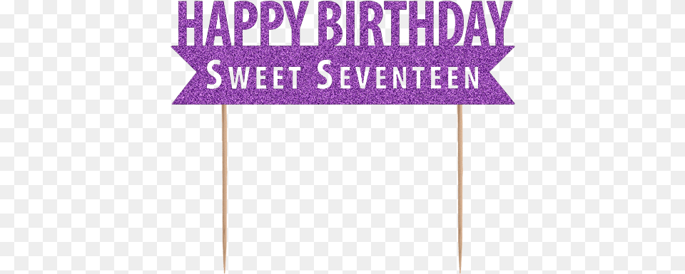 Happy Sweet Seventeen, Purple, People, Person, Photo Booth Png Image