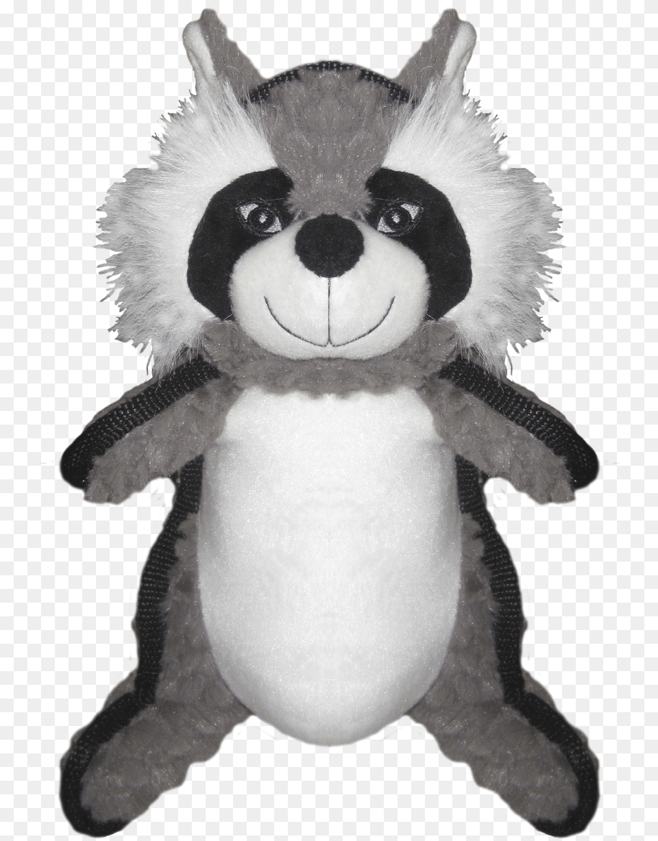 Happy Tails Raccoon Durables Dog Toy Pet Supplies Dog Toy, Plush, Winter, Person, Snowman Free Png Download