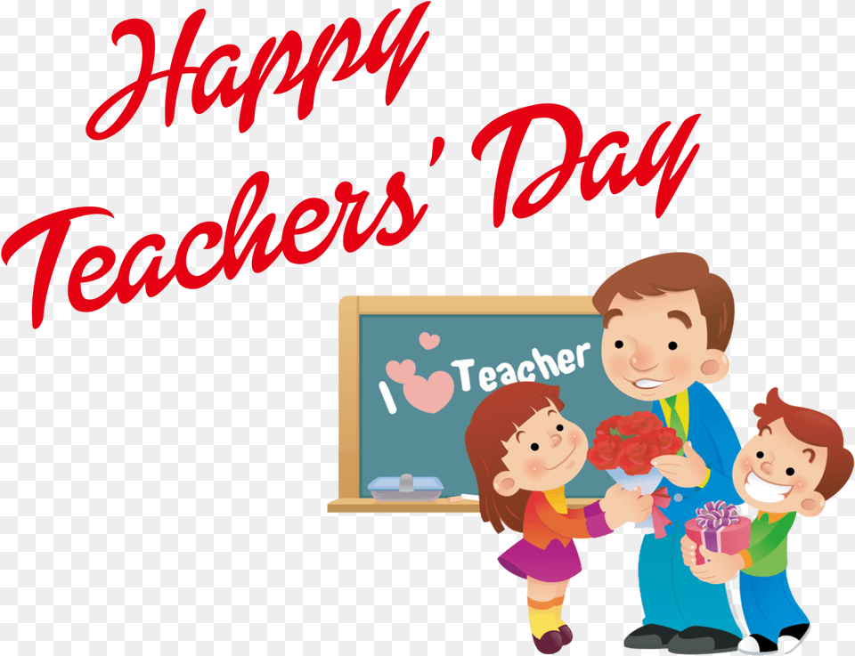 Happy Teachers Day, Book, Comics, Publication, Baby Png