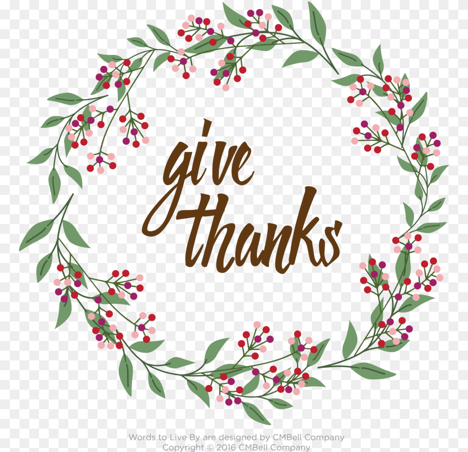 Happy Thanksgiving, Art, Floral Design, Graphics, Pattern Png