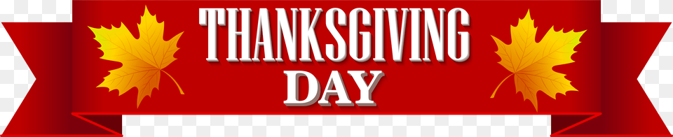 Happy Thanksgiving Banner, Leaf, Plant, Tree, Maple Leaf Png