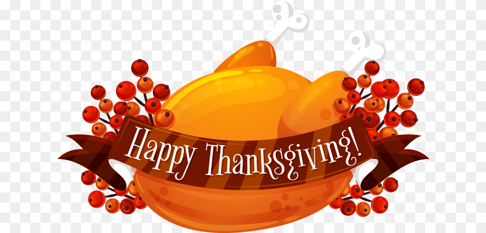 Happy Thanksgiving Clip Art, Food, Meal, Vegetable, Roast Free Transparent Png