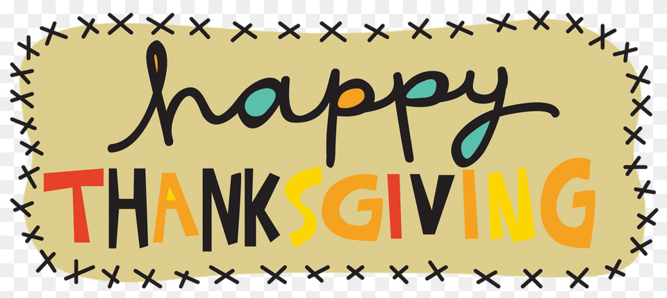 Happy Thanksgiving Clip Art Free Cliparts, Text, Handwriting Png Image