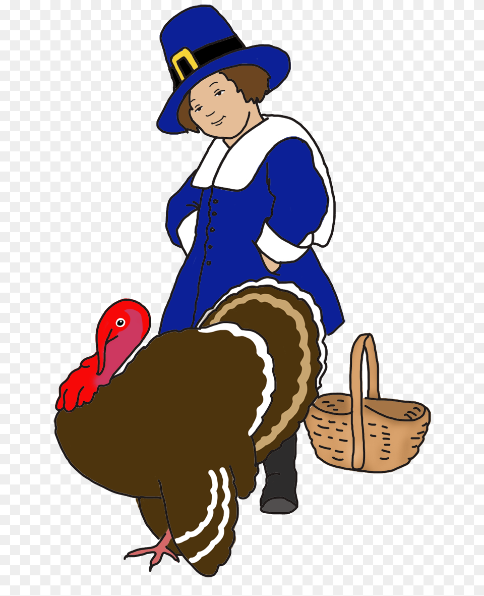 Happy Thanksgiving Clipart, Baby, Person, Clothing, Hat Png