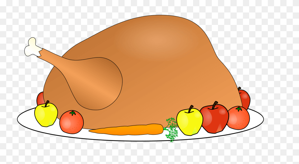Happy Thanksgiving Clipart, Meal, Dinner, Food, Roast Free Transparent Png