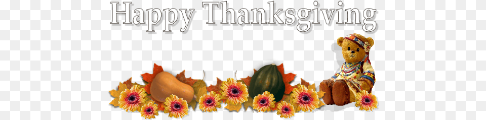 Happy Thanksgiving Divider Photo Happythanksgiving Portable Network Graphics, Teddy Bear, Toy, Flower, Food Free Png