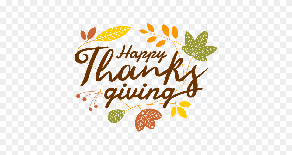 Happy Thanksgiving Logo, Leaf, Plant, Envelope, Greeting Card Free Transparent Png