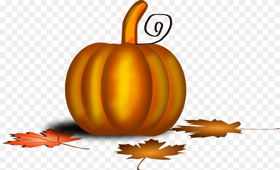 Happy Thanksgiving Pumpkin Illustration, Food, Plant, Produce, Vegetable Png