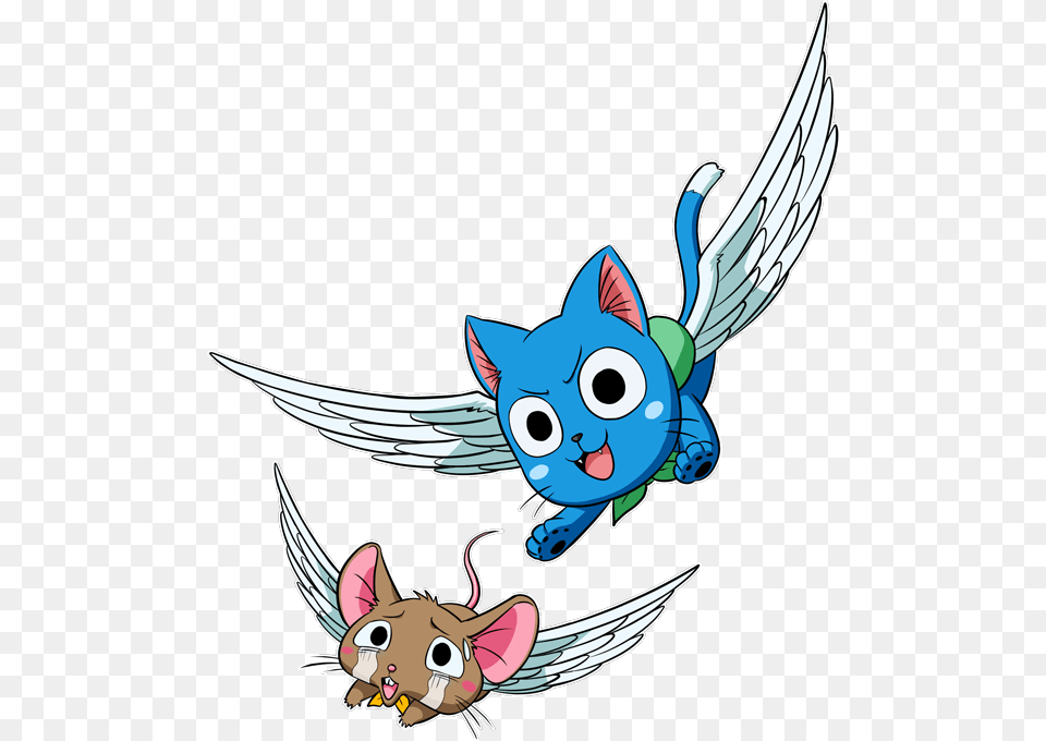 Happy The Cat And A Mouse Preview D Cran Fairy Tail Happy, Animal, Fish, Sea Life, Shark Free Png