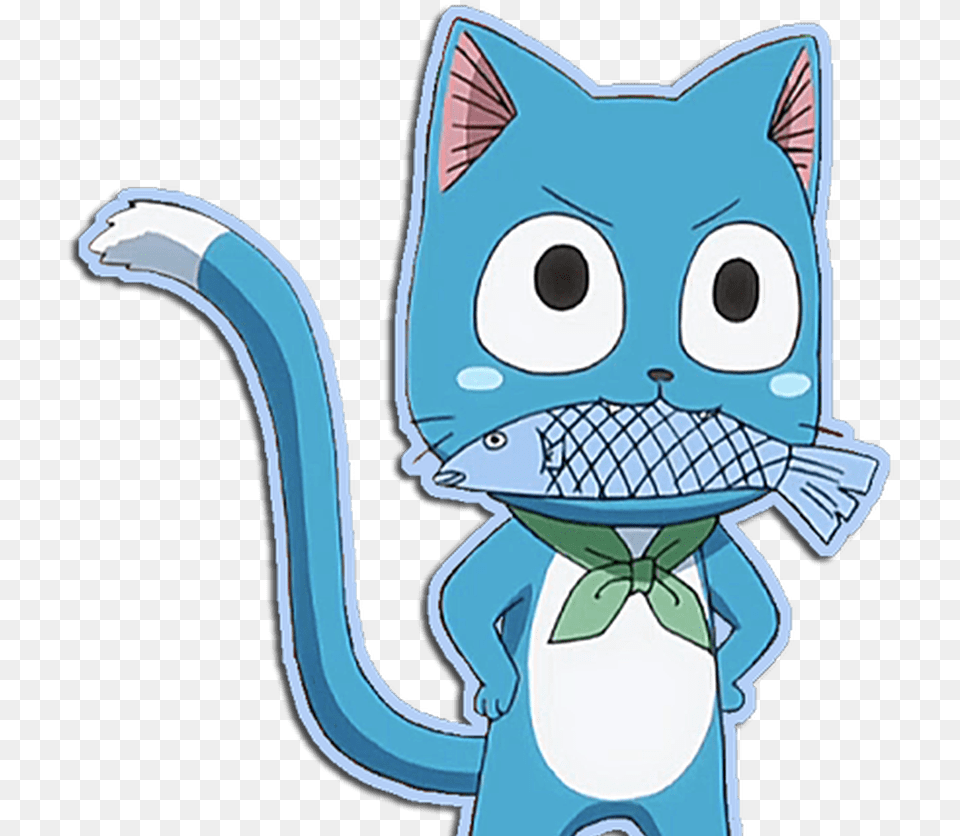 Happy The Cat From Fairy Tale Fairy Tail Happy Render Fairy Tail Happy Fish, Baby, Person Free Transparent Png
