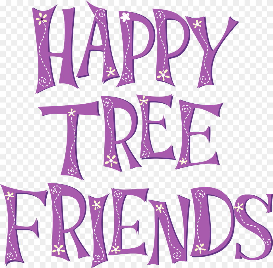 Happy Tree Friends Logo Purple, Text Free Transparent Png