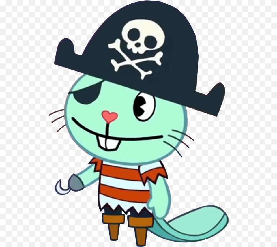 Happy Tree Friends Wiki Happy Tree Friends Russell And Handy, Cartoon, Baby, Person, Pirate Png Image