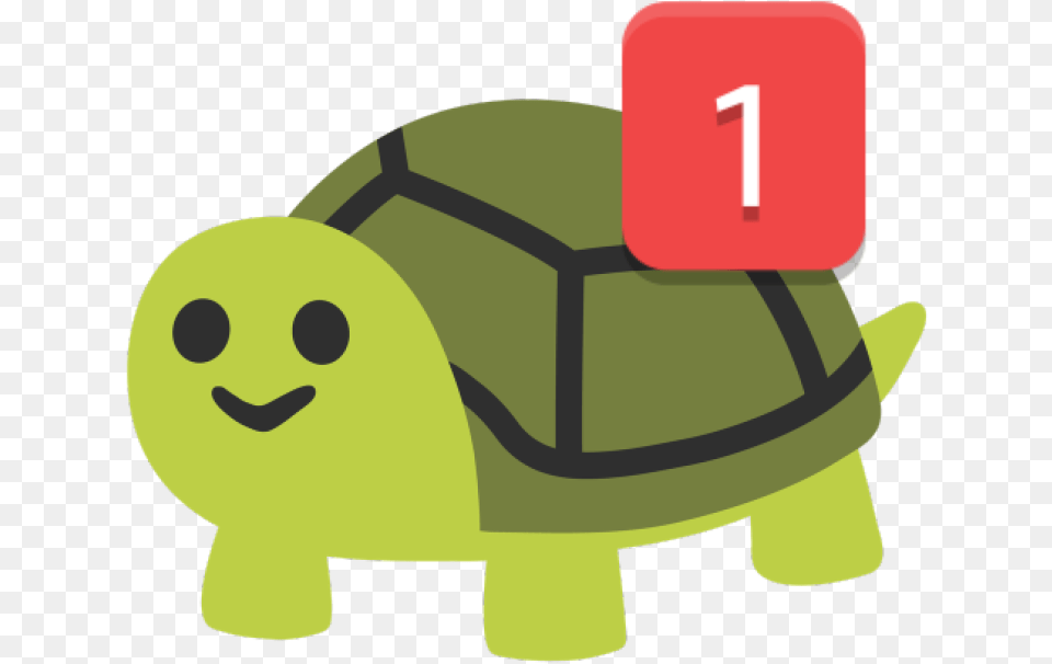 Happy Turtle Ping Android Turtle Emoji, Plush, Toy, Animal, Reptile Free Png Download