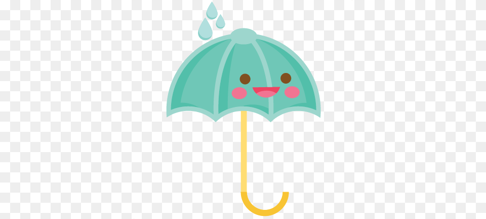 Happy Umbrella Scrapbook Cute Clipart, Canopy Png Image