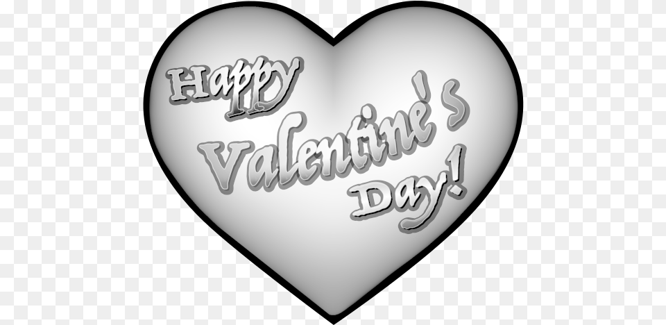 Happy Valentine Day 3d, Heart, Text Png Image