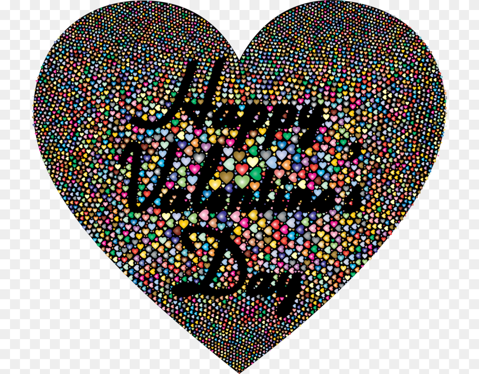 Happy Valentine Day, Art, Heart, Head, Person Png Image