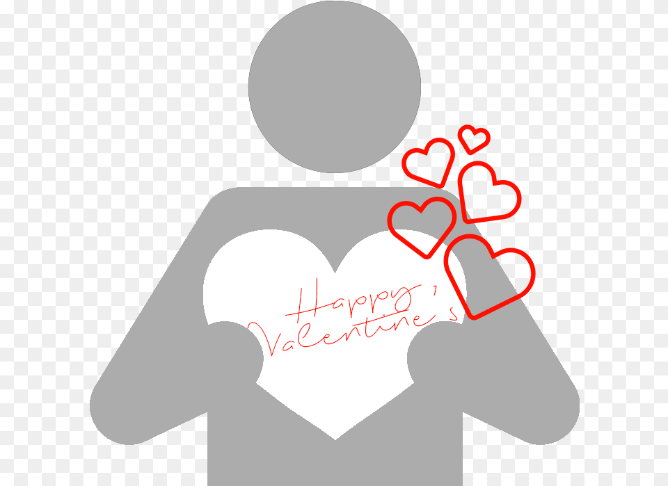 Happy Valentine S Loving Character Valentine39s Day, Heart Free Transparent Png