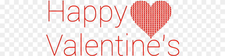 Happy Valentine S Modern Text Red Heart San Valentin Moderno Free Transparent Png