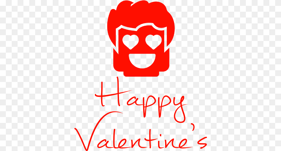 Happy Valentinequots Love Face, Text, Head, Person Free Png Download