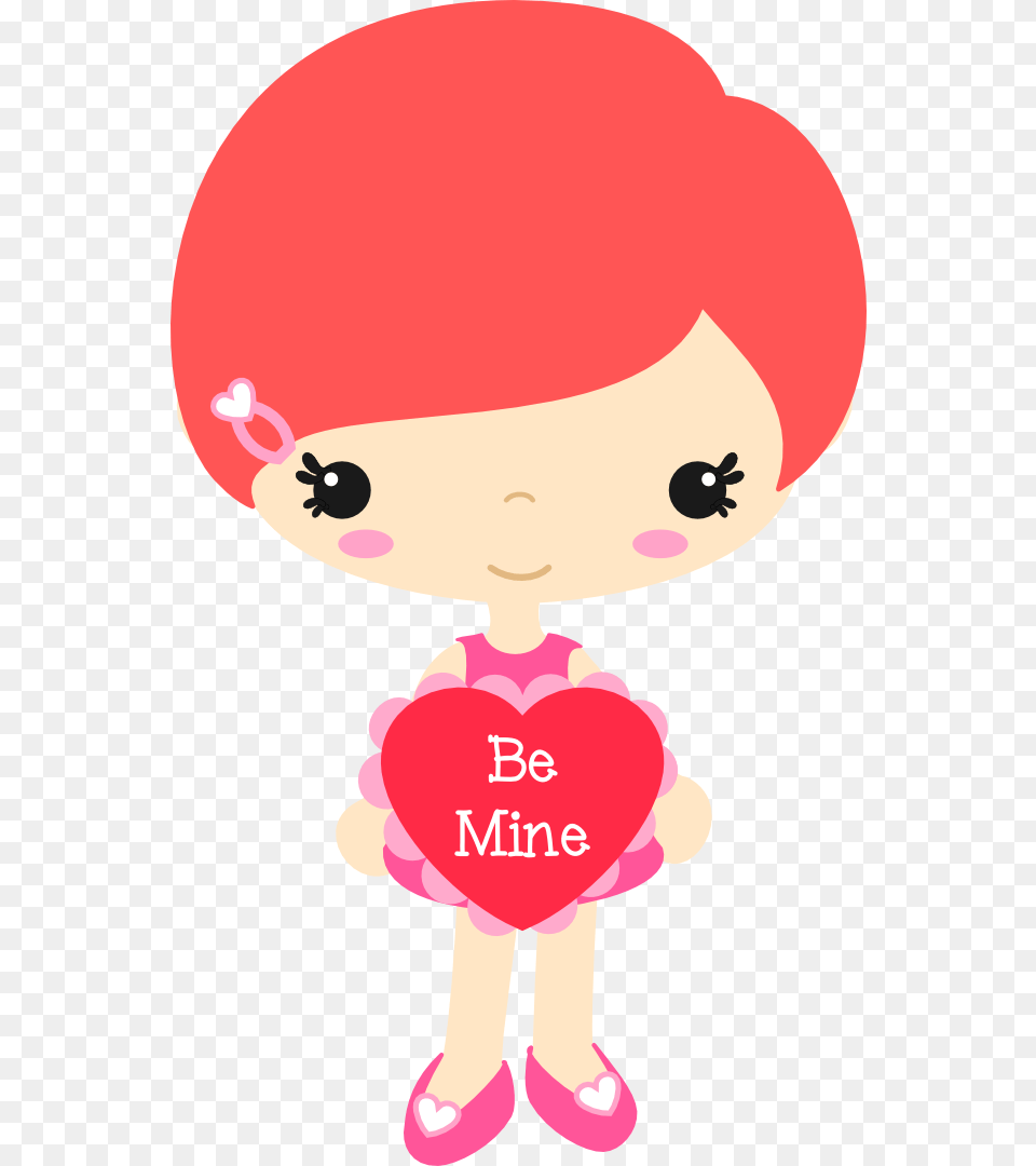 Happy Valentines Clipart Clipart Cute Valentine, Toy, Baby, Person, Doll Free Png