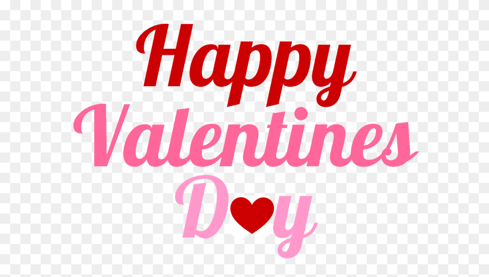 Happy Valentines Day Text Free Png Download