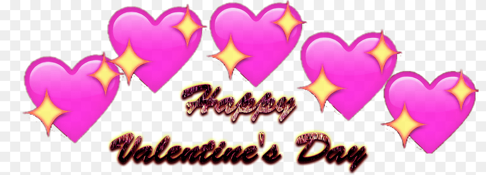 Happy Valentines Day Download Heart Emoji Meme Hearts Free Transparent Png