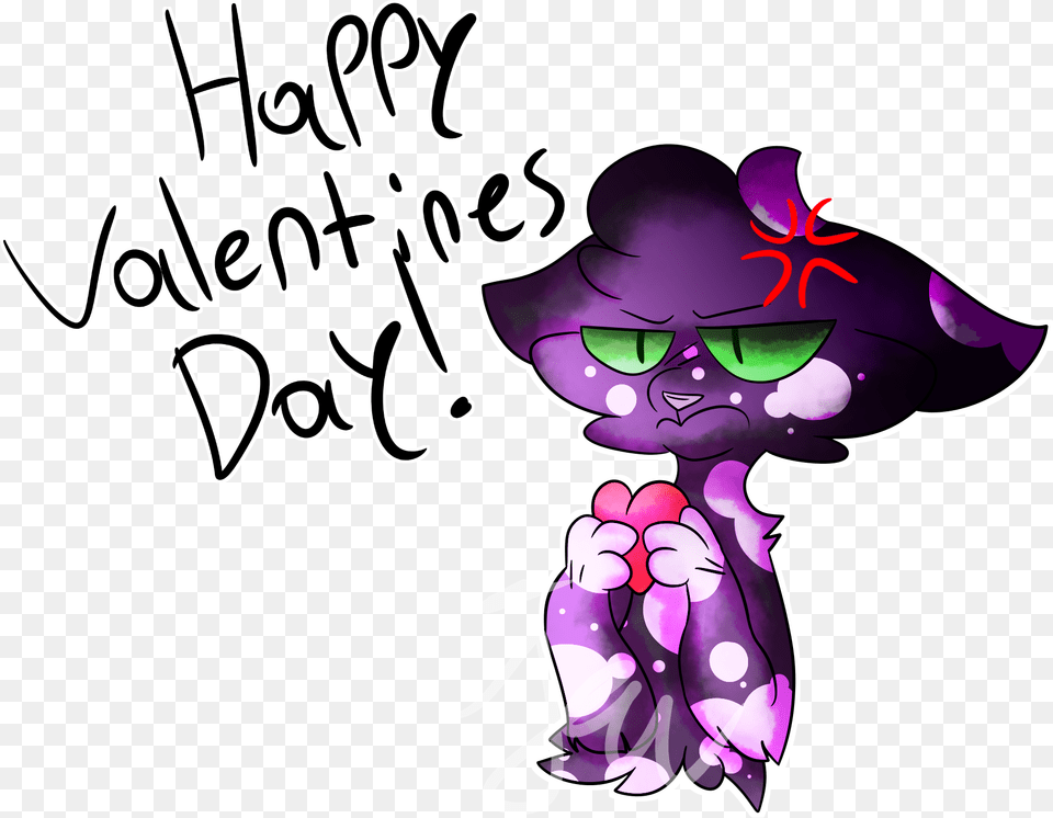 Happy Valentines Day From Yarroooww Illustration, Purple, Baby, Person, Book Free Transparent Png