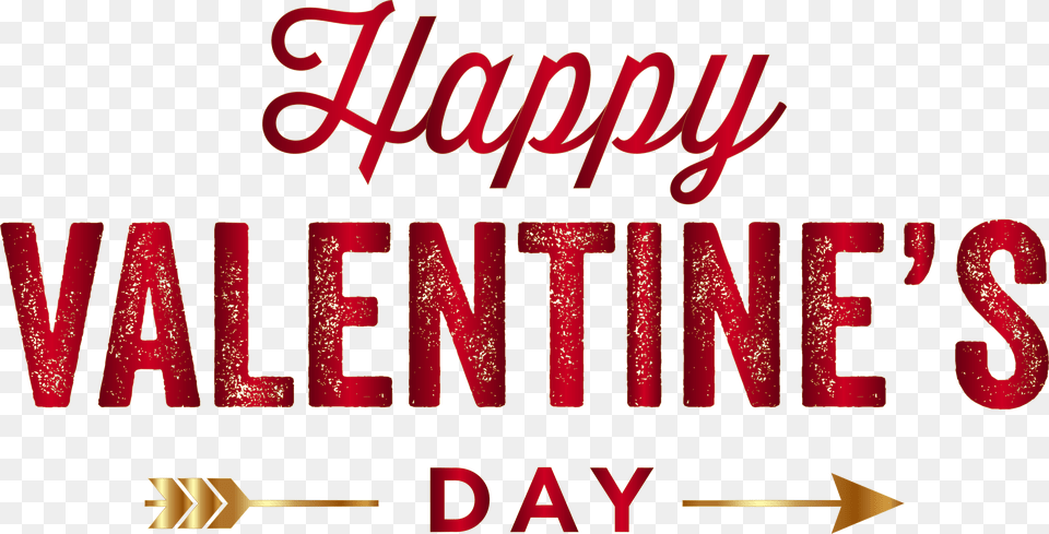 Happy Valentines Day Gold Arrow, Book, Publication, Text, Dynamite Free Png Download