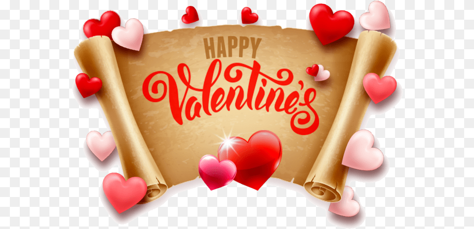 Happy Valentines Day Hd Transparent Happy Valentines Day Clipart, Text, Birthday Cake, Cake, Cream Free Png Download