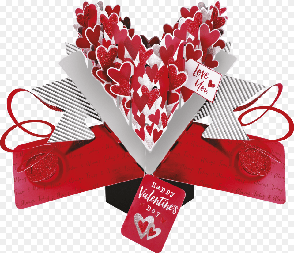 Happy Valentines Day Love Heart, Dynamite, Weapon, Business Card, Paper Png