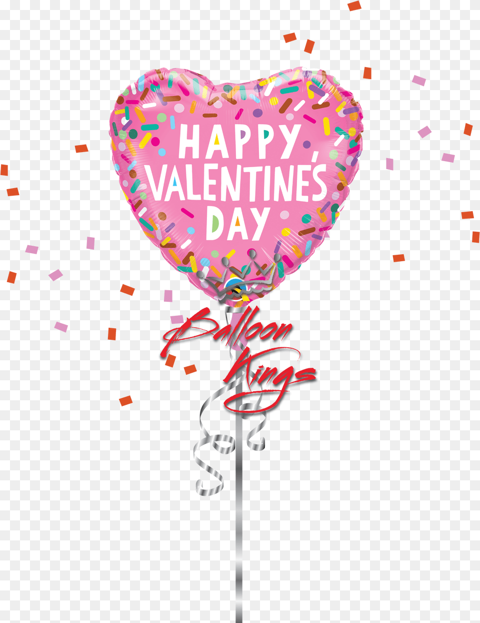 Happy Valentines Day Sprinkles You Will Be Missed Balloons, Balloon, Paper Free Png Download