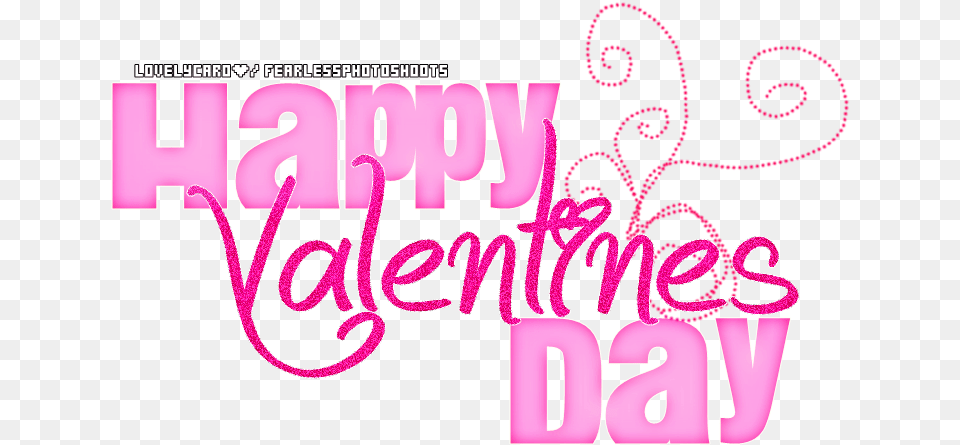 Happy Valentines Day Texto Lovethepink Happy Valentines Day Pink, Purple, Art, Graphics, Text Free Png Download