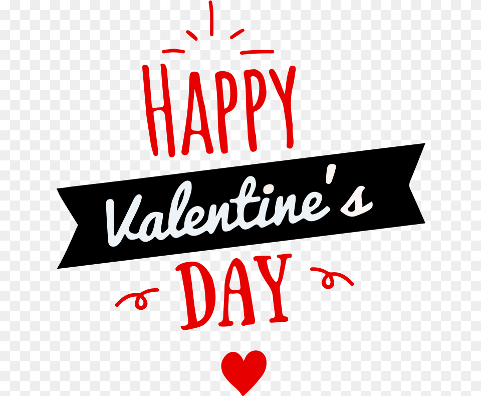 Happy Valentines Day Transparent Heart, Text, Envelope, Greeting Card, Mail Free Png Download