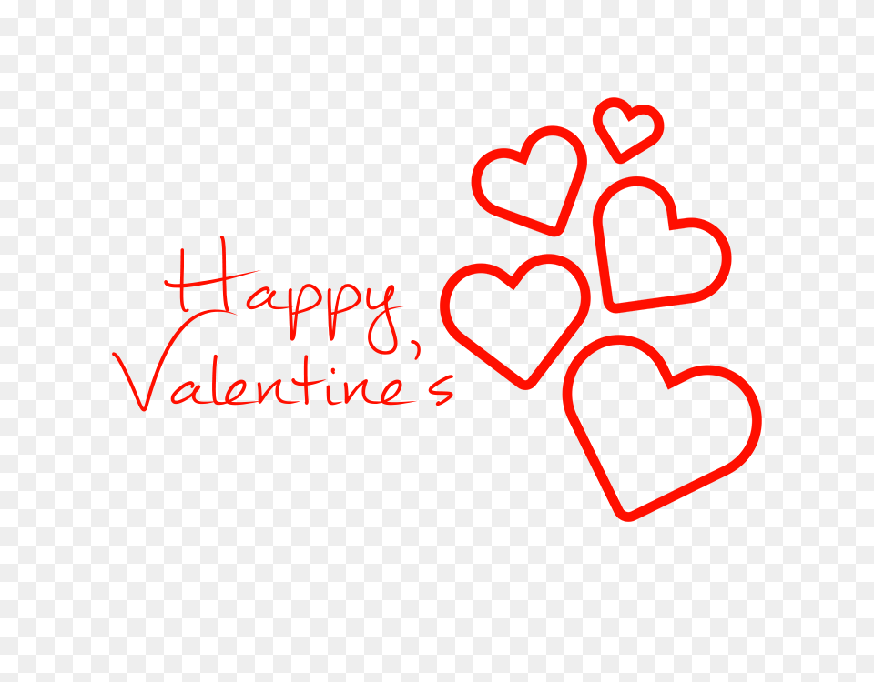 Happy Valentines Hearts Falling, Envelope, Greeting Card, Mail, Heart Free Transparent Png