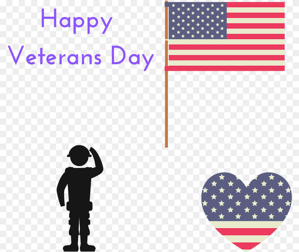 Happy Veterans Day Clipart Clip Art For Veterans Day Illustration, American Flag, Flag, Person, Head Free Png Download