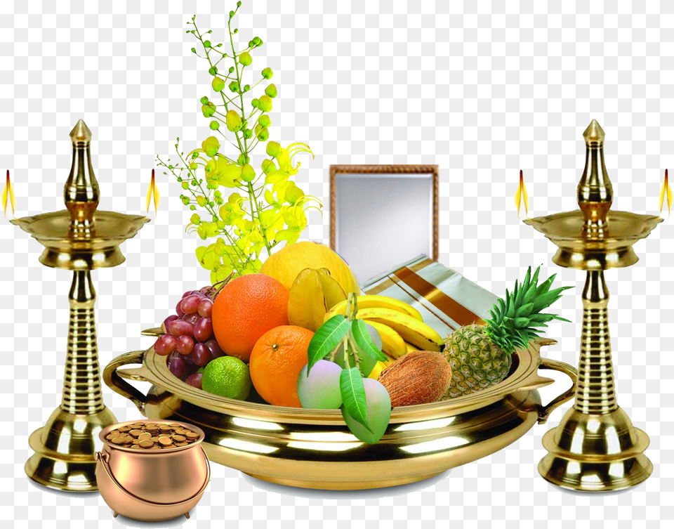 Happy Vishu, Produce, Plant, Food, Fruit Png Image