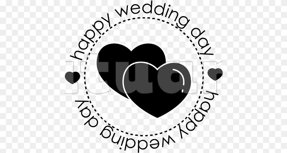Happy Wedding Day Wedding, Heart, Stencil, Logo Free Transparent Png