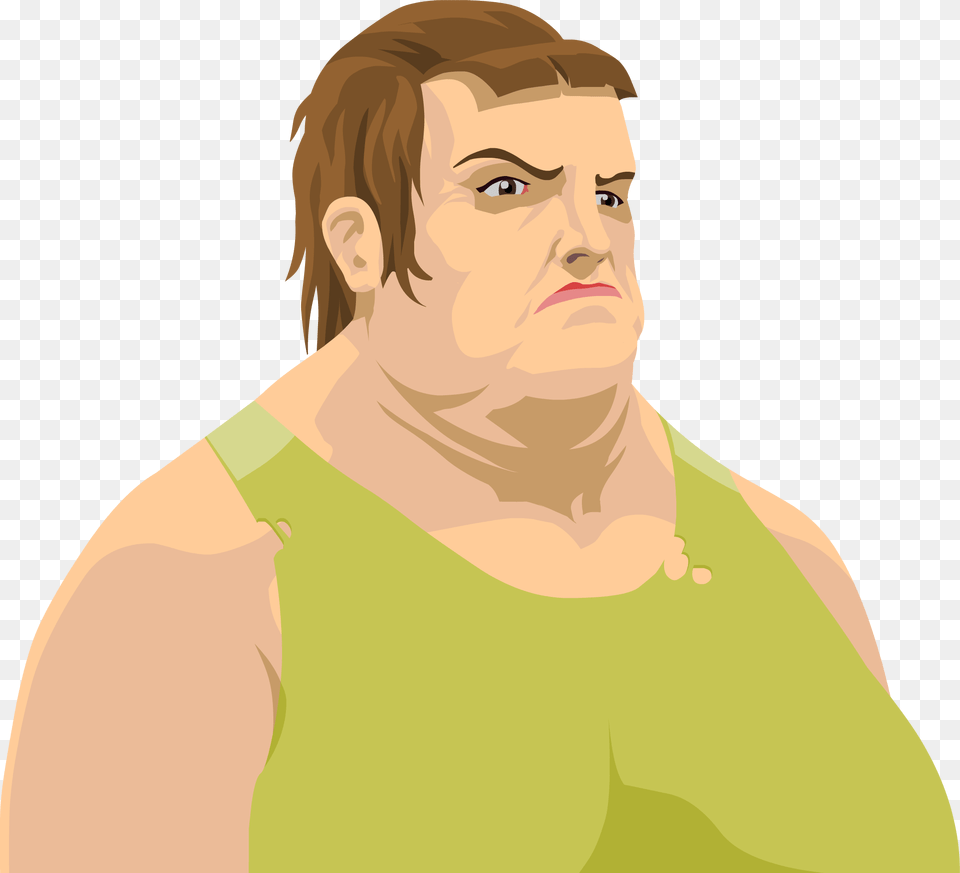 Happy Wheels Fat Lady Off Happy Wheels, Adult, Portrait, Photography, Person Free Png