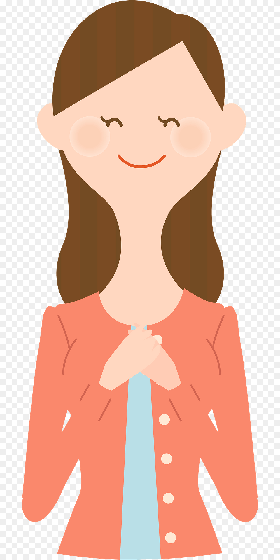 Happy Woman Is Expressing Joy Clipart, Body Part, Face, Head, Neck Free Png