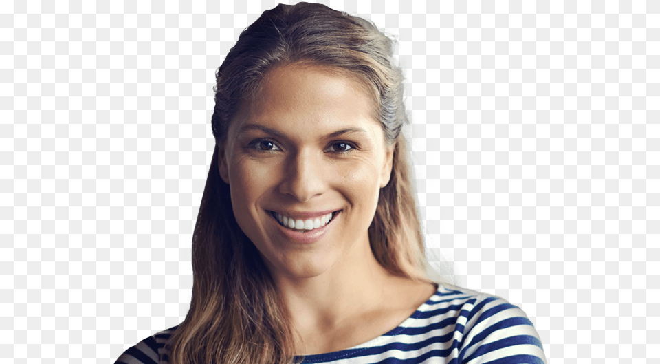 Happy Woman With Flawless Smile Girl, Head, Dimples, Face, Portrait Free Transparent Png
