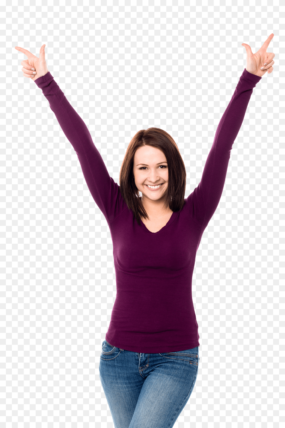 Happy Women Image Women, Text Free Png